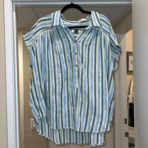 Pilcro Striped Shirt